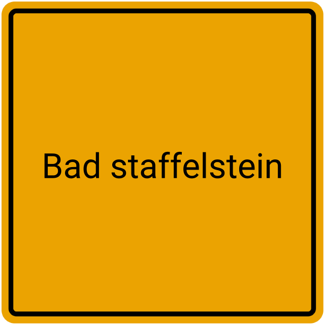 Meldebestätigung Bad Staffelstein